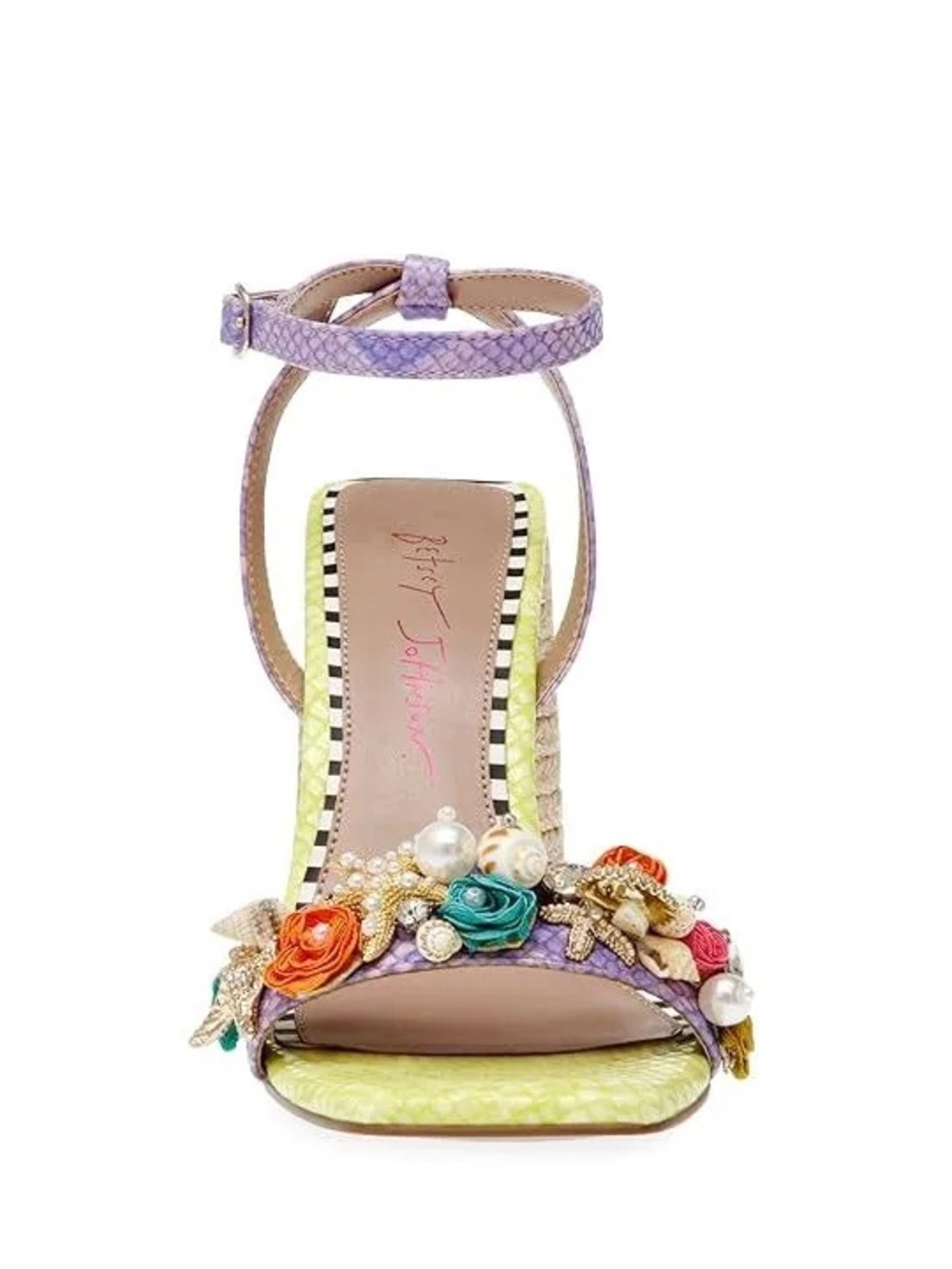 Betsey Johnson Mermaidcore Karsyn Lime Multi - Picture 3 of 11